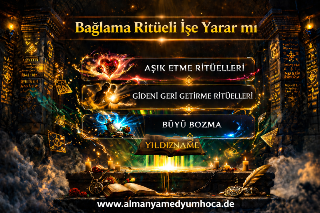 Bağlama Ritüeli İşe Yarar mı