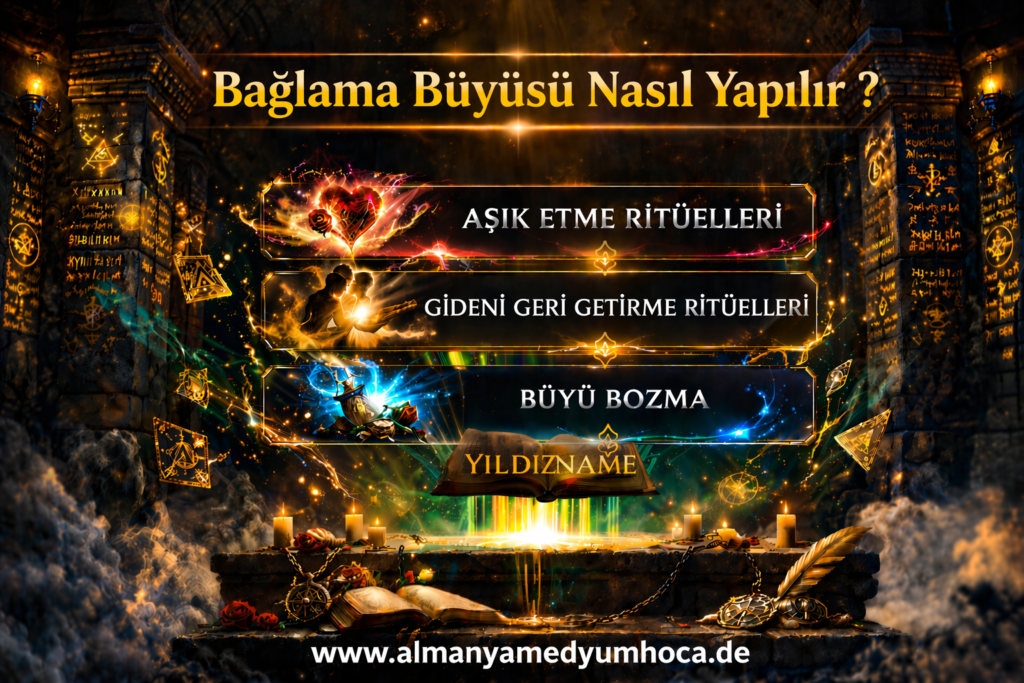 bağlama büyüsü nasıl yapılır